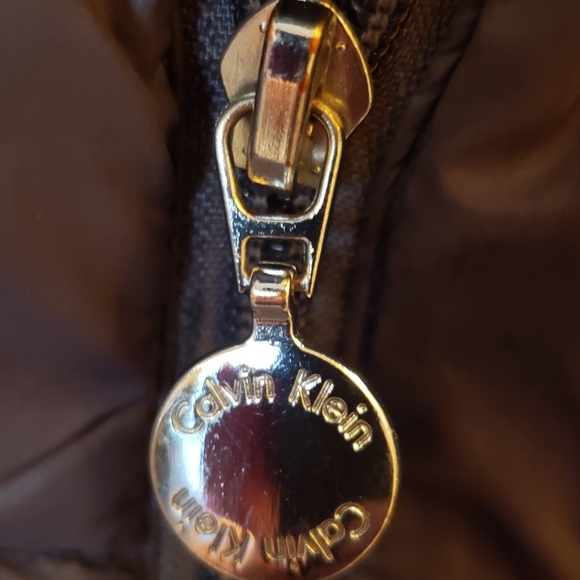 Grey Calvin Klein Packable Down Puffer Jacket - Picture 6 of 7